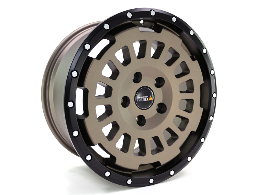 VW Crafter 5x120 8,5,18 Zoll ET57 TWIN-MONOTUBE-PROJEKT Terra