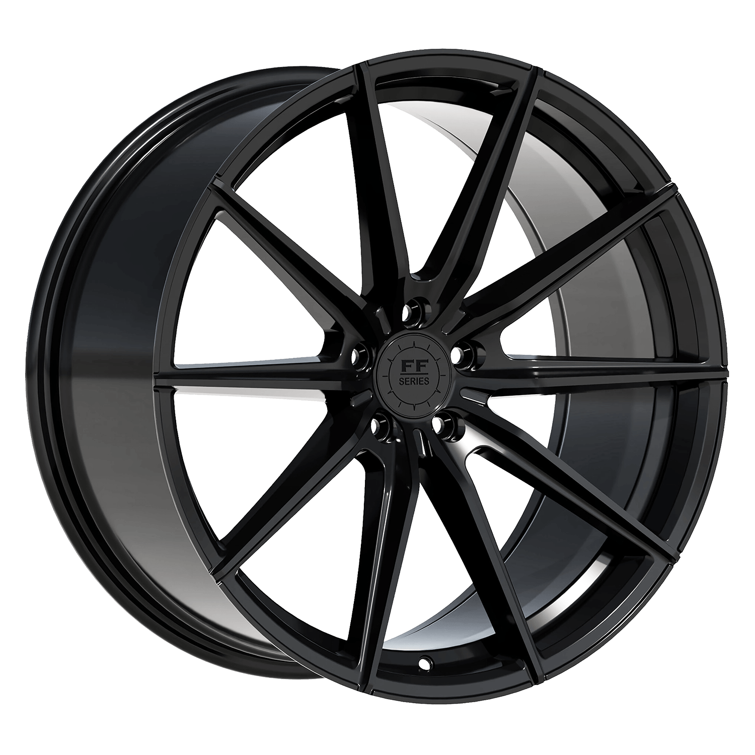 E1 FL Deep Concave 10,0x21 5x114,3 ET40 Highgloss Black