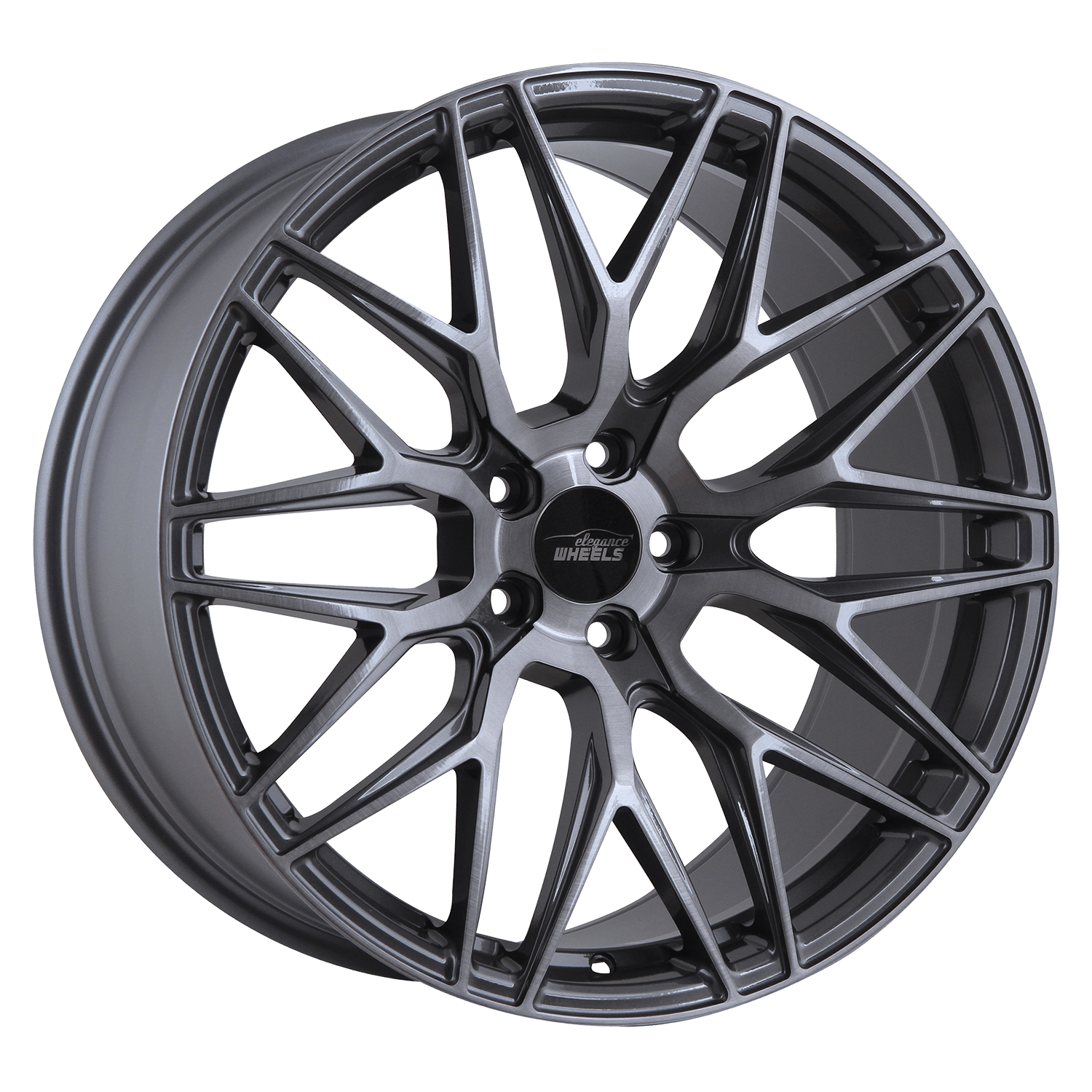 E 3 FF Deep Concave 10,0x20 5x112 ET45 Titanium brushed