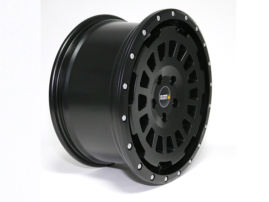 TWIN-MONOTUBE-PROJEKT-AT-HD, 8,5X18 ZOLL IN SEIDENMATT-SCHWARZ