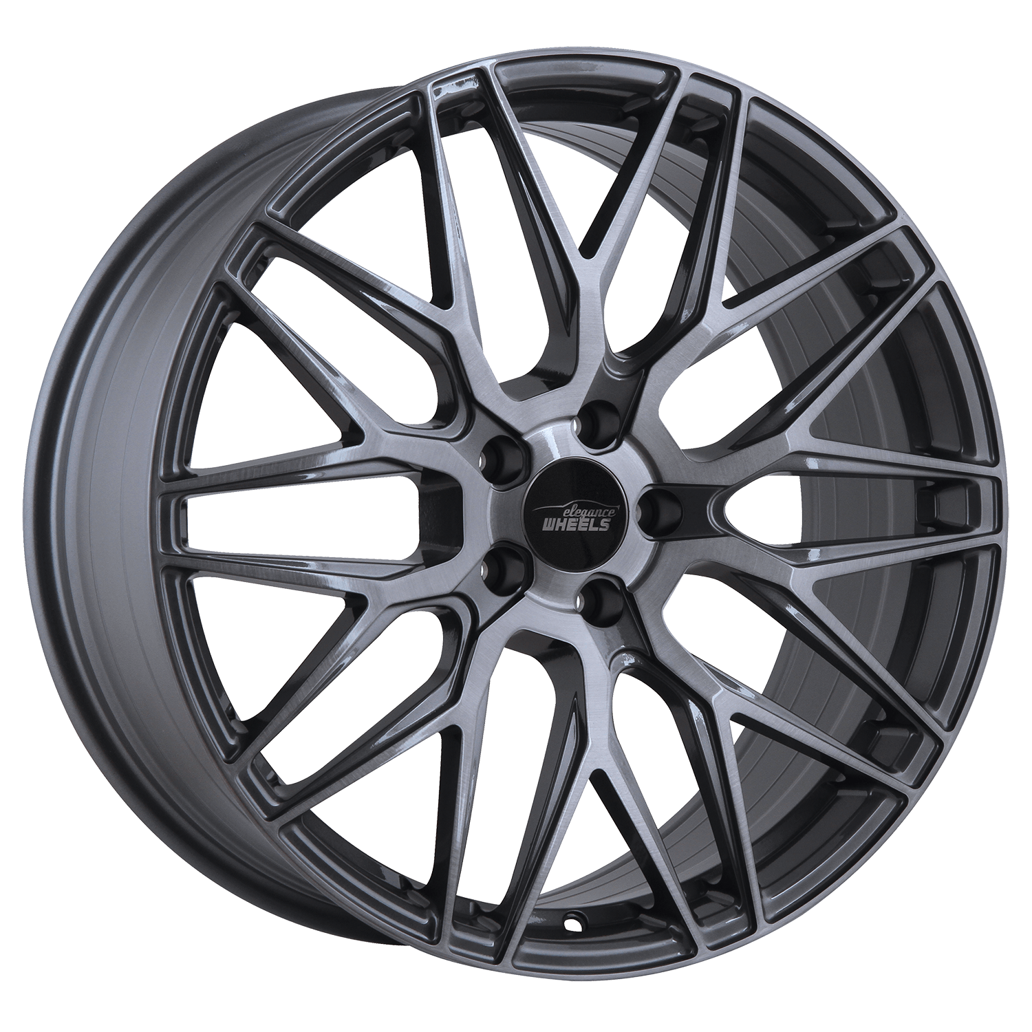E 3 FF Concave 9,5x21 5x120 ET25 Titanium brushed