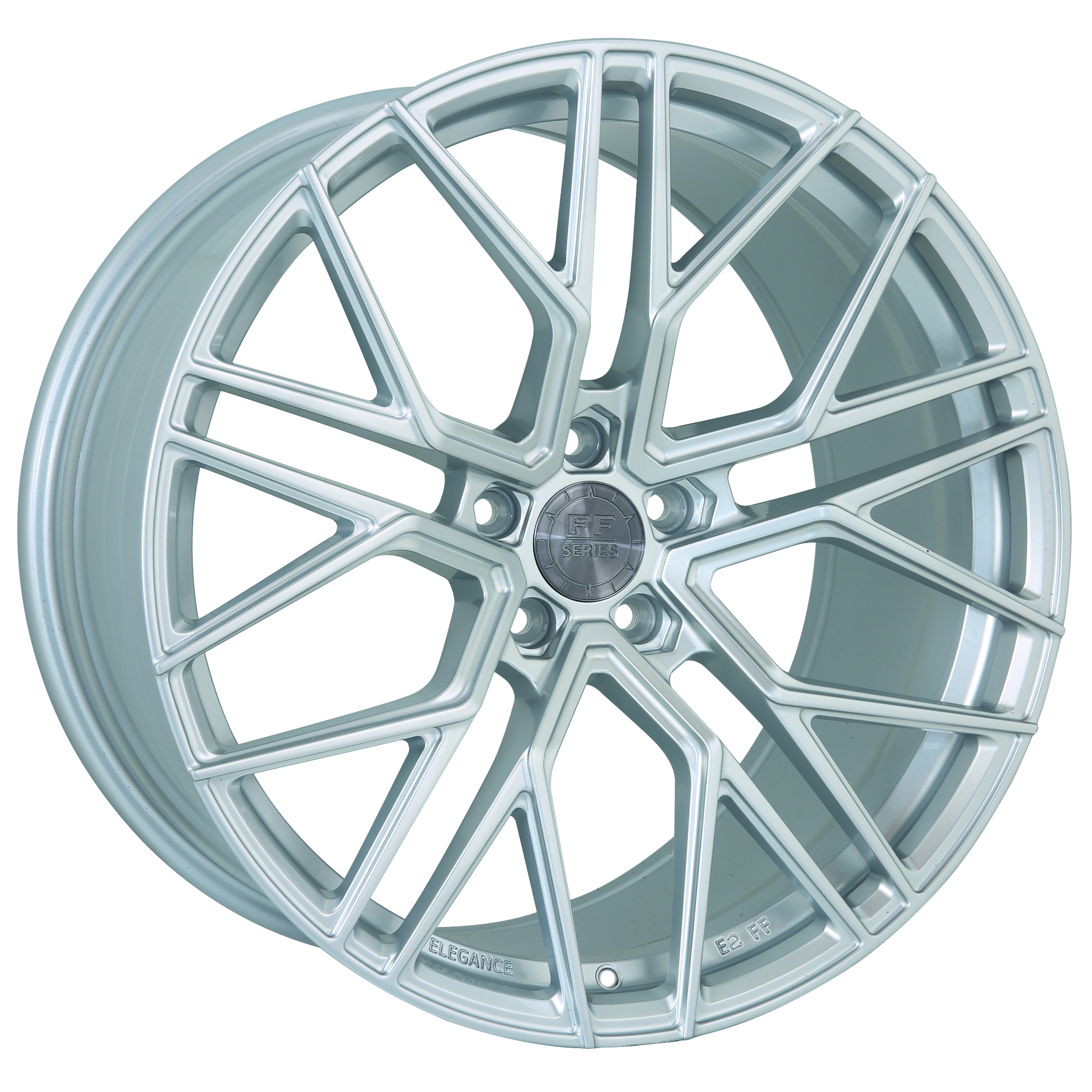 E 2 FF Concave 8,5x20 5x112 ET45 Hyper Silber