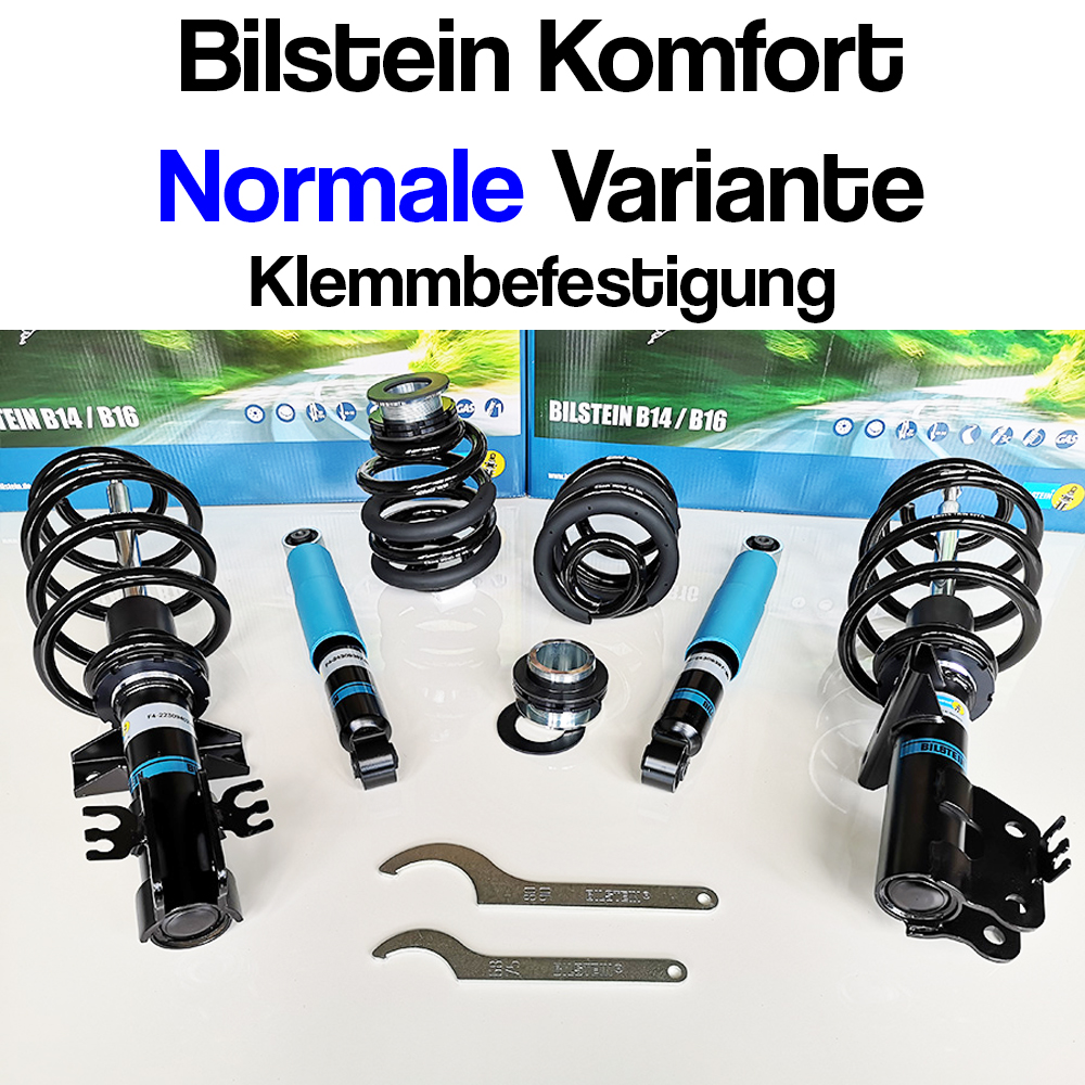 VW T5 T6 Bilstein B14 Komfort Gewindefahrwerk Klemm/Steckbefestigung