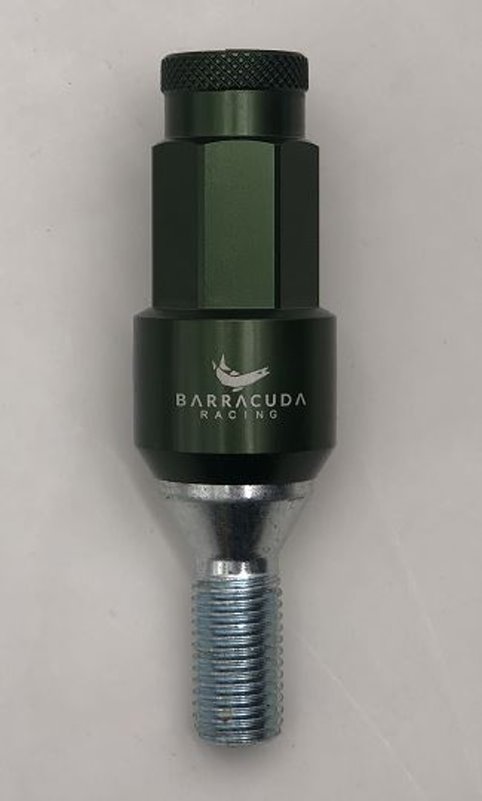 Barracuda Racing Nut Green 54MM Mutter M12x1.25