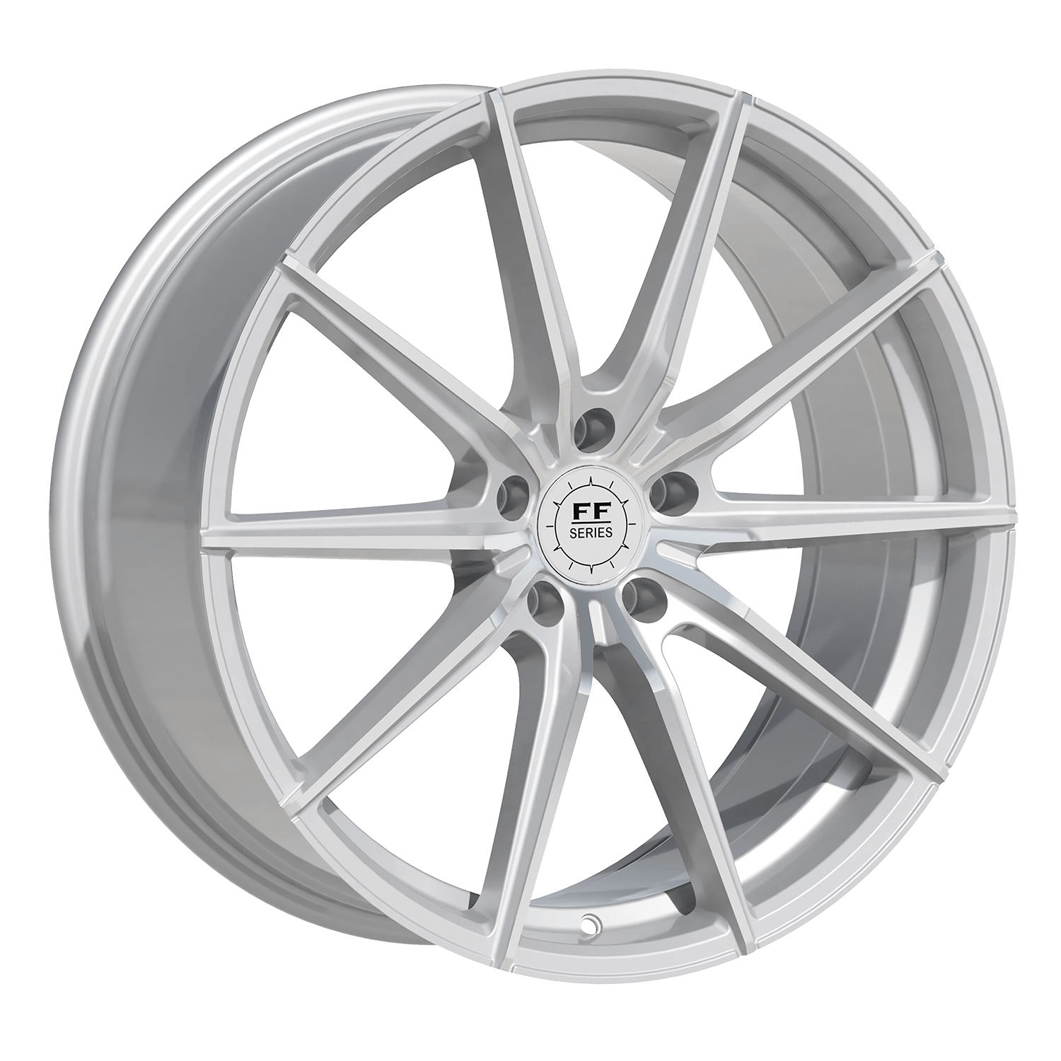 E1 FL Concave 9,0x21 5x120 ET30 Hyper Silver Polished Surface