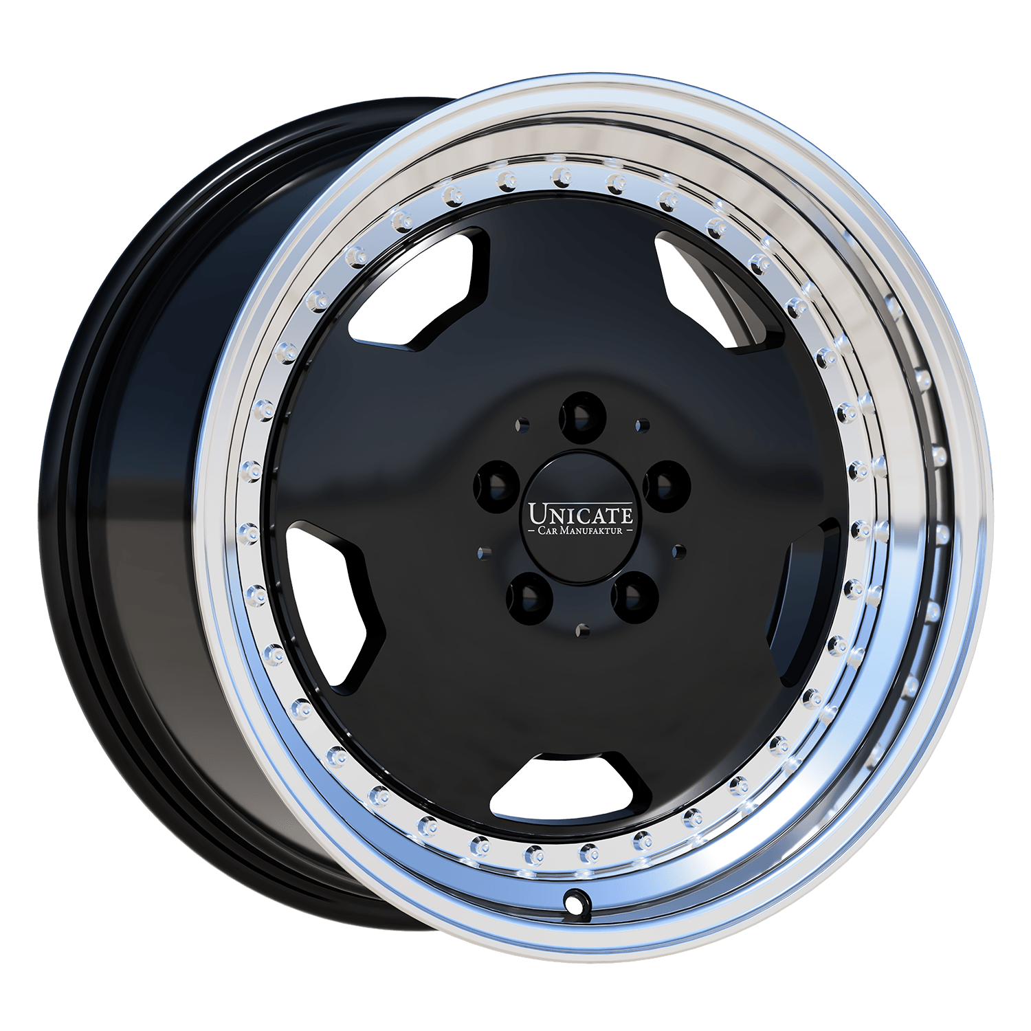 AERO CLASSIC 9,0x18 5x112 ET18 Highgloss Black Lip Polished