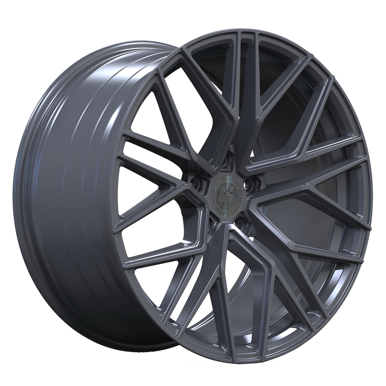 E 2 FF Concave 9,5x20 5x114,3 ET40 Tinted Metal