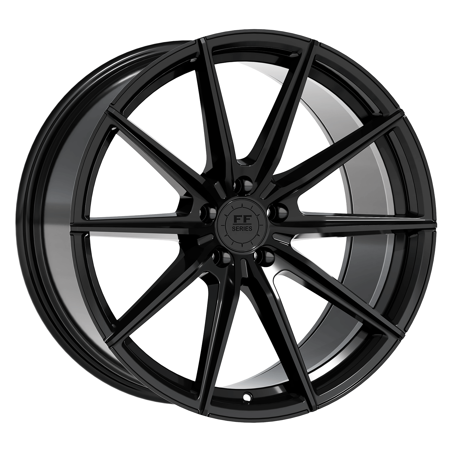 E1 FL Deep Concave 10,0x20 5x112 ET42 Highgloss Black