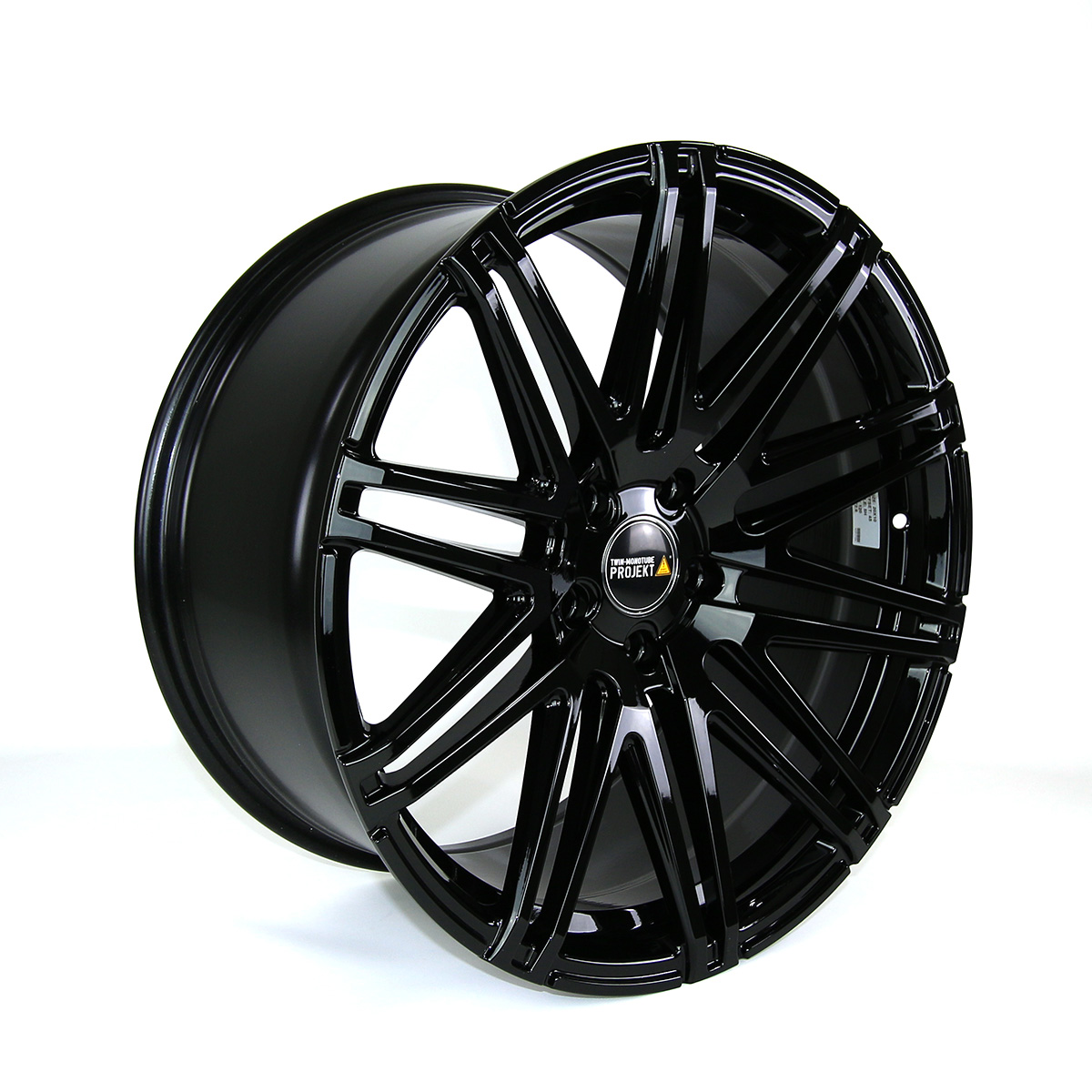 MB V-KLASSE / VITO W447 TWIN-MONOTUBE 9X20 ZOLL GLANZ-SCHWARZ, DEEP KONKAV HA