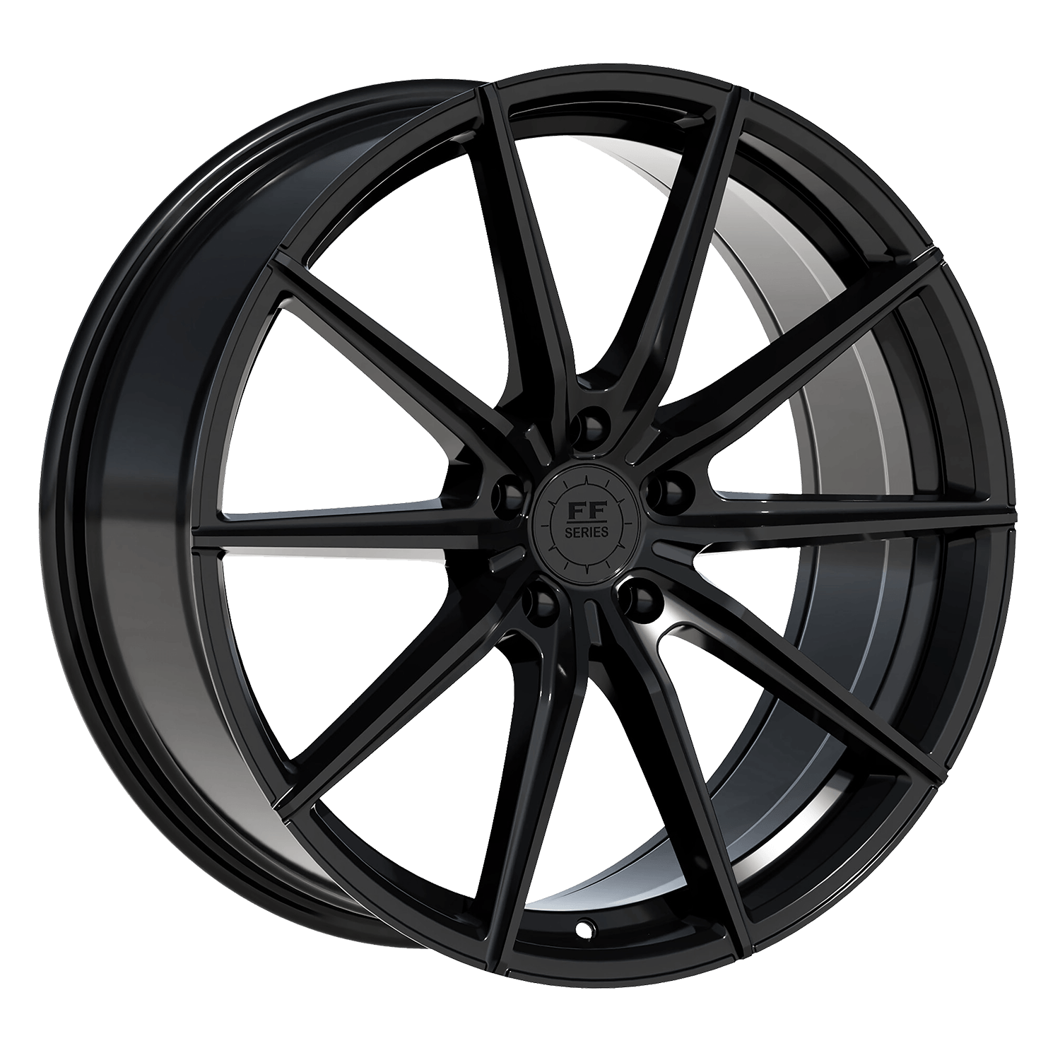 E1 FL Concave 9,0x21 5x120 ET30 Highgloss Black