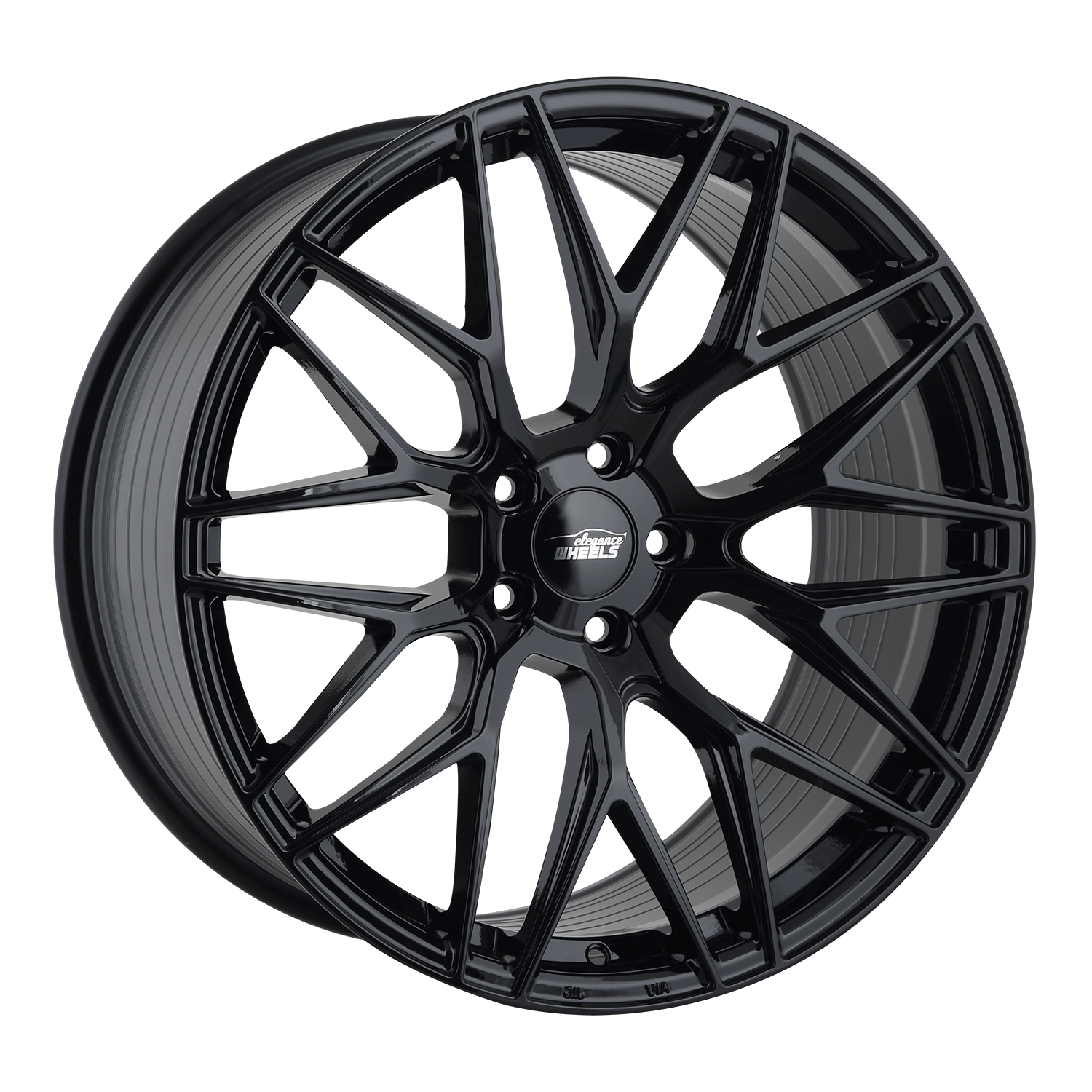 E 3 FF Deep Concave 10,0x20 5x112 ET30 Highgloss Black