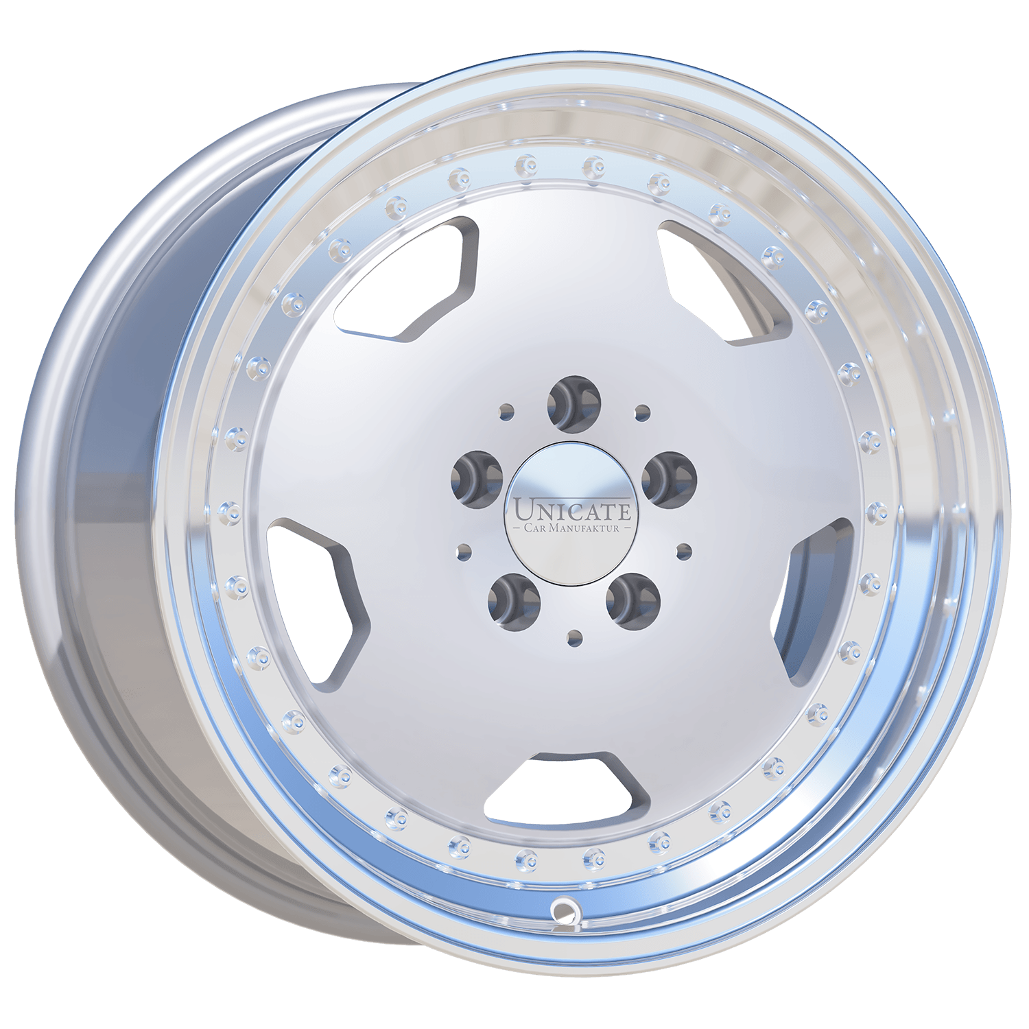AERO CLASSIC 8,5x17 5x112 ET15 Hyper Silver Lip Polished