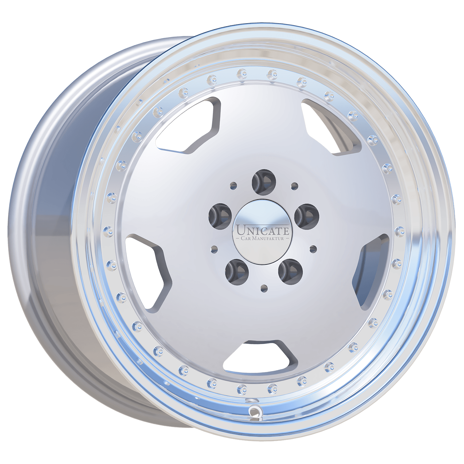 AERO CLASSIC 8,5x17 5x112 ET33 Hyper Silver Lip Polished