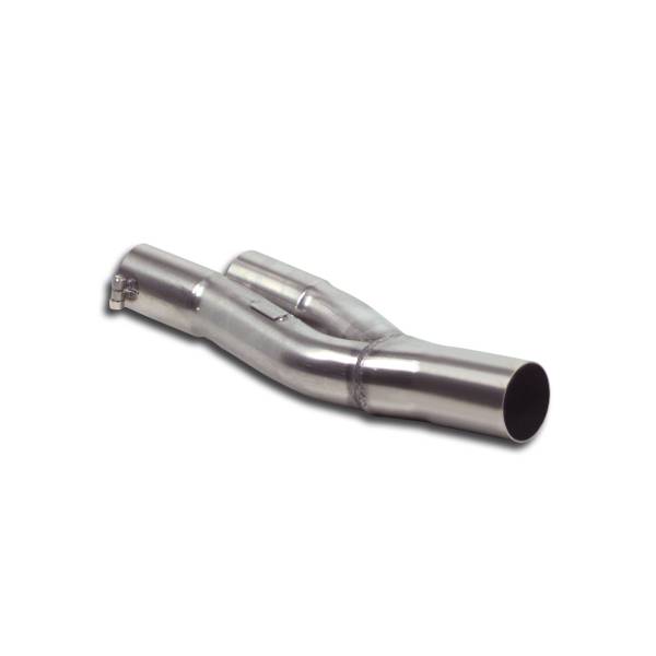 Supersprint Verbindungsrohr “Y-Pipe” 100% Edelstahl passend für BMW E46/5 325ti Compact (Für N51 / N