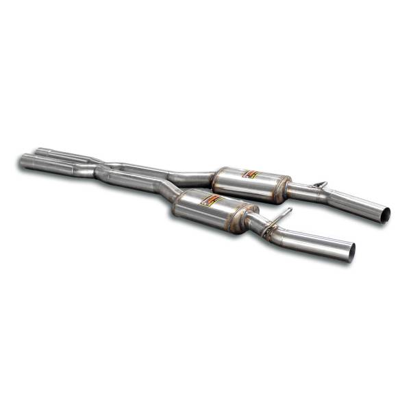 Supersprint Mittelschalldämpfer +“X-Pipe” passend für DODGE Challenger SRT 8 392 6.4L HEMI V8 2011