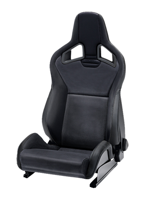 RECARO Sportster CS mit Sitzheizung Leder schwarz Beifahrersitz