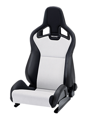 RECARO Sportster CS mit Sitzheizung Kunstleder schwarz/Dinamica silber Beifahrersitz