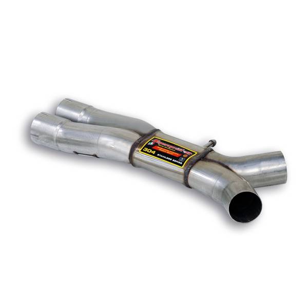 Supersprint Verbindungsrohrsatz + “X-Pipe” passend für MERCEDES R230 SL 500 V8 (3v) 01 ->05