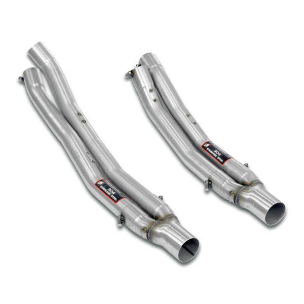 Supersprint Verbindungsrohrsatz “Y-Pipe” Rechts + Links passend für BMW E34 Alle Modelle (Für M73 V1