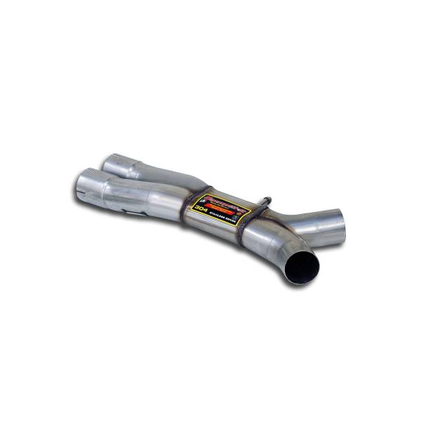 Supersprint Verbindungsrohrsatz +“X-Pipe” passend für MERCEDES R230 SL 600 Bi-Turbo V12 (500 PS) 02