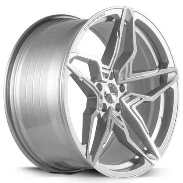 Corspeed Kharma 9x20 ET40 5x108 Silver-brushed-Surface