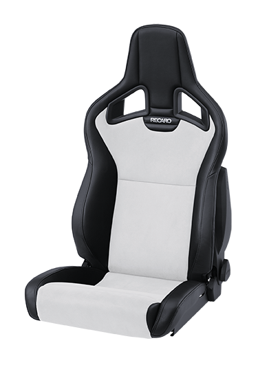 RECARO Cross Sportster CS mit Sitzheizung Kunstleder schwarz/Dinamica silber Fahrersitz
