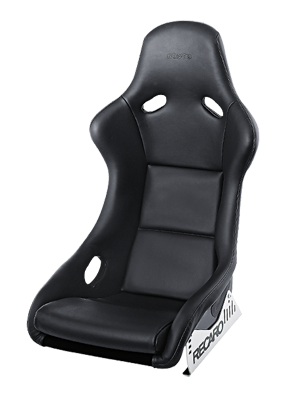 RECARO Pole Position (ABE) Kunstleder schwarz/Dinamica schwarz Fahrer-/Beifahrersitz