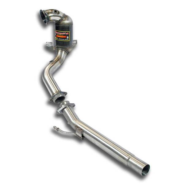 Supersprint Downpipe + Sport Metallkatalysator(GPF-Entfall) passend für VW T-ROC Cabriolet 1.5 TSI (