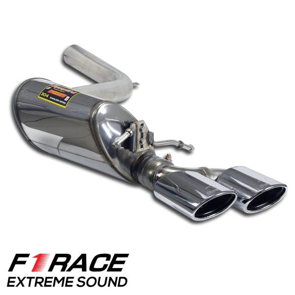 Supersprint Endschalldämpfer Links 120x80 Race F1 passend für MERCEDES S204 C63 AMG V8 Performance (