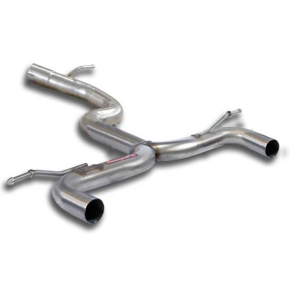 Supersprint Hinteres Rohr Y-Pipe Rechts - Links passend für VW T-ROC 1.5 TSI 4-Motion (150 PS) 2018